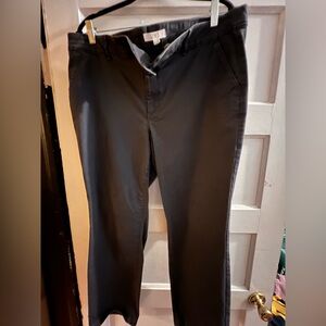 LOFT Women’s Dark Gray Chinos